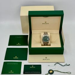 Rolex Datejust 41mm Stainless Steel 126334 GXJ Green