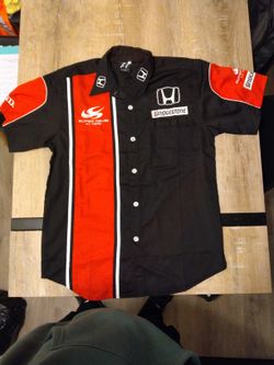 Super Aguri F1 Honda Racing Short Sleeve Cotton Shirt