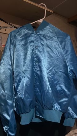 Vintage 80s/90s Hilton Satin Bomber Jacket - Harbor House Supper Club