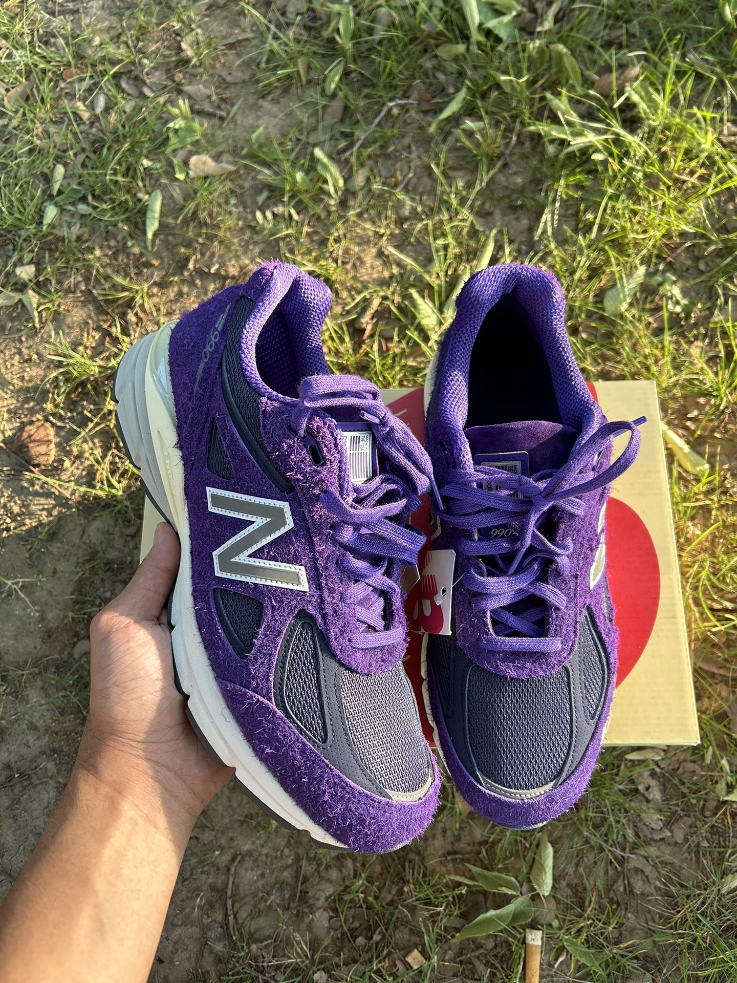 Purple New Balances Size 10.5