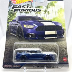 Hot Wheels Premium Fast & Furious Custom Mustang