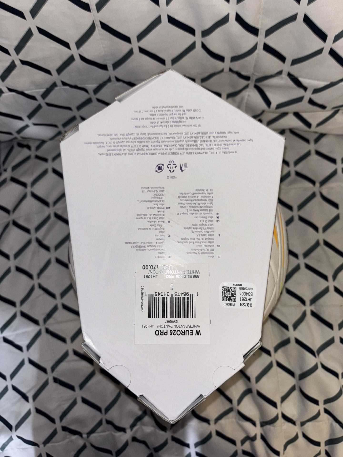 Euro Women 2025 Match Ball