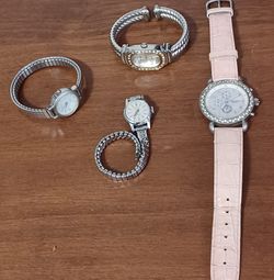 Lot of 4 Ladies Watches - See Description