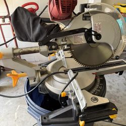 Chicago Electric 12 Inch Duel Bevel, Sliding Compound Miter Saw w/ LED Laser Guide