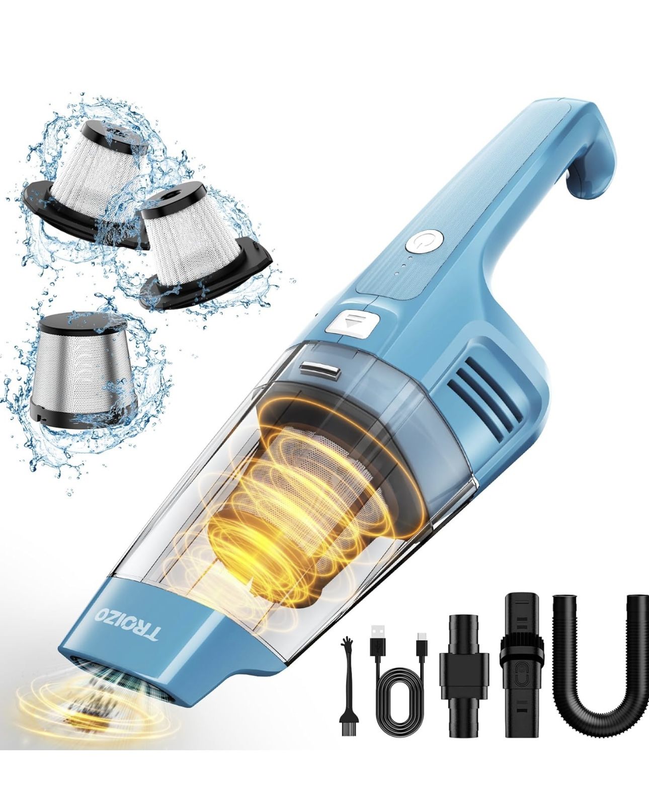 TROIZO CORDLESS HAND VACUUM