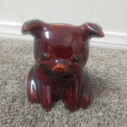 Ceramic Pig Figurine Piggybank