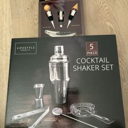 New Beacon Hill Wine Opener Set + New Cocktail Shaker