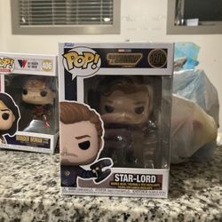 Funko Pops Star Lord Figurine 
