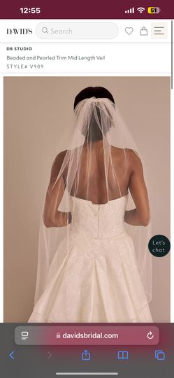 PEARL BEADED VEIL