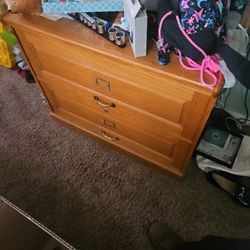 Solid oak filing cabinet Best offer