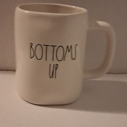 Nice Rae Dunn Bottoms Up Mug