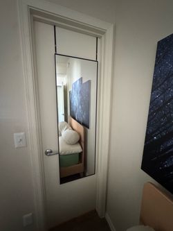 50” Hanging Door Mirror