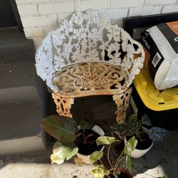 Cast Iron Chair