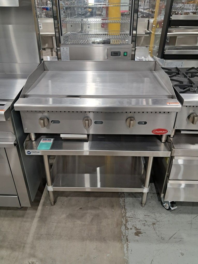 48" Griddle Plancha NSF New Warranty Restaurant Equipment 