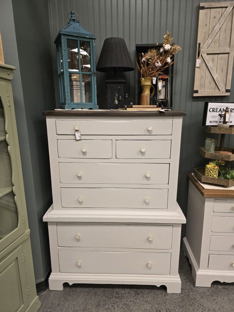Dresser Refinished Soft White