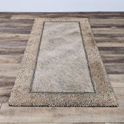 Hand Knotted Area Rug