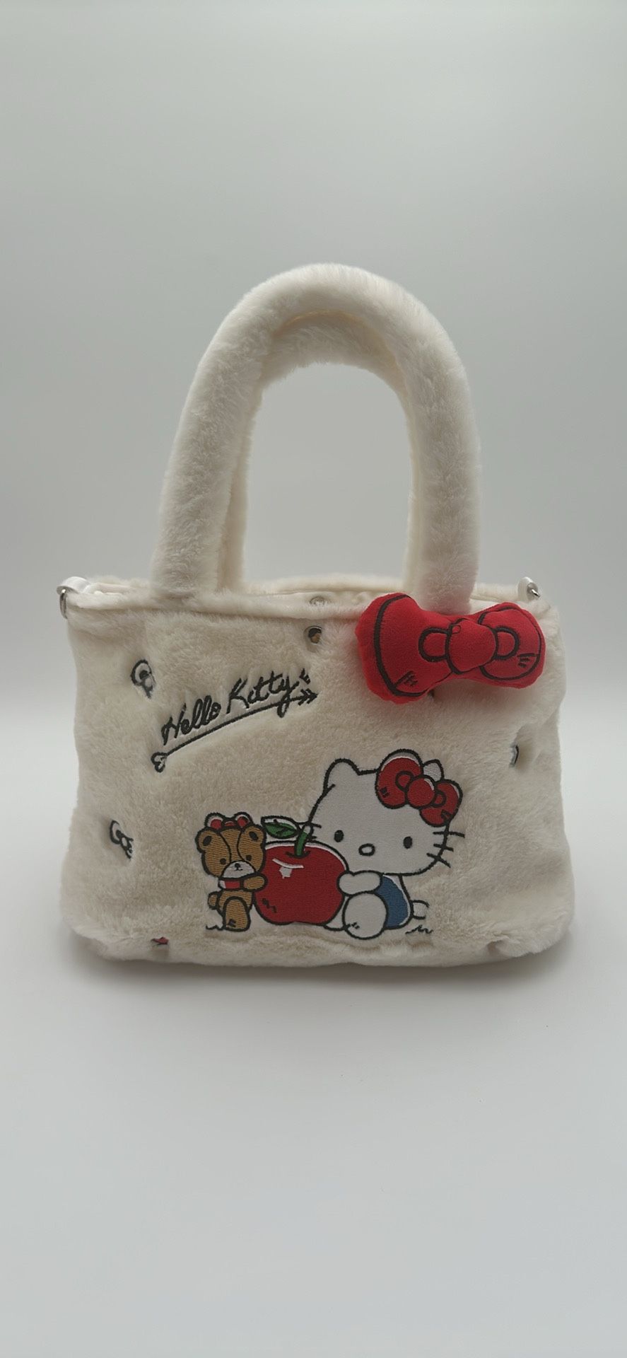 summer Day special Hello Kitty tote bag and hello Kitty keychain ID holder