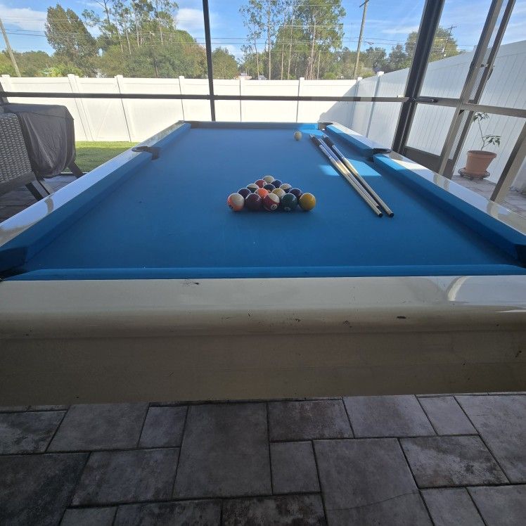 All Weather Pool Table