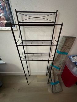 Over the toilet storage