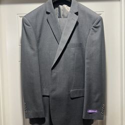 Men's suit Color:Gray, Size :42 Jacket 38 Pants 