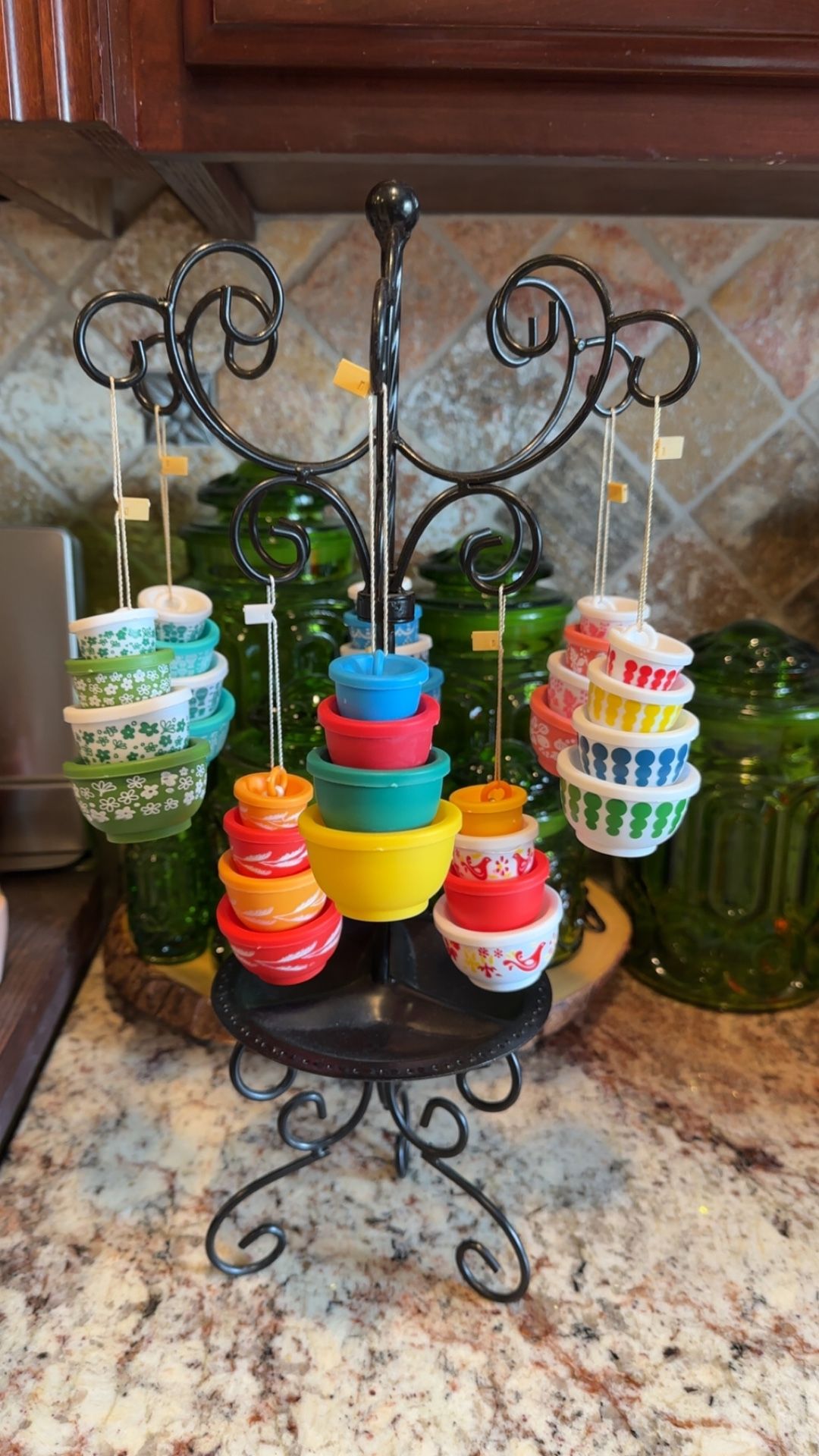 Pyrex Ornaments $13 Each