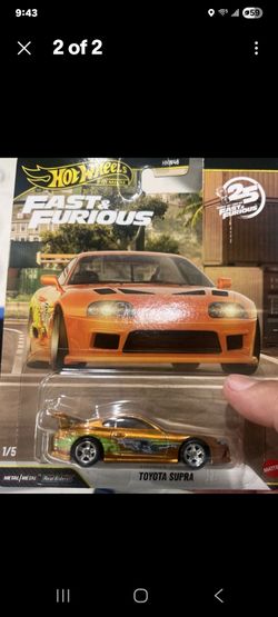 Toyota supra hotwheels chase