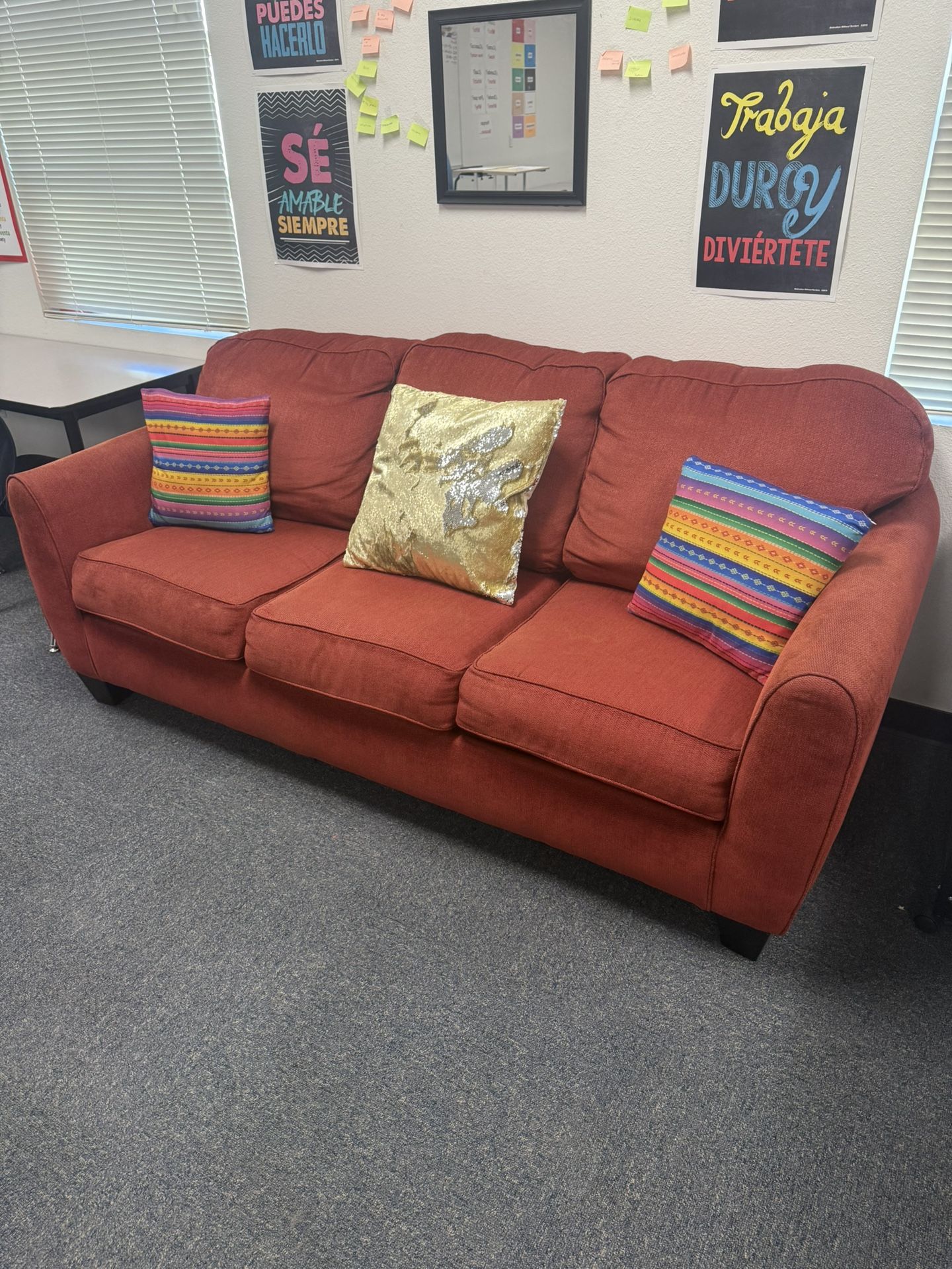 Lovely Red Couch
