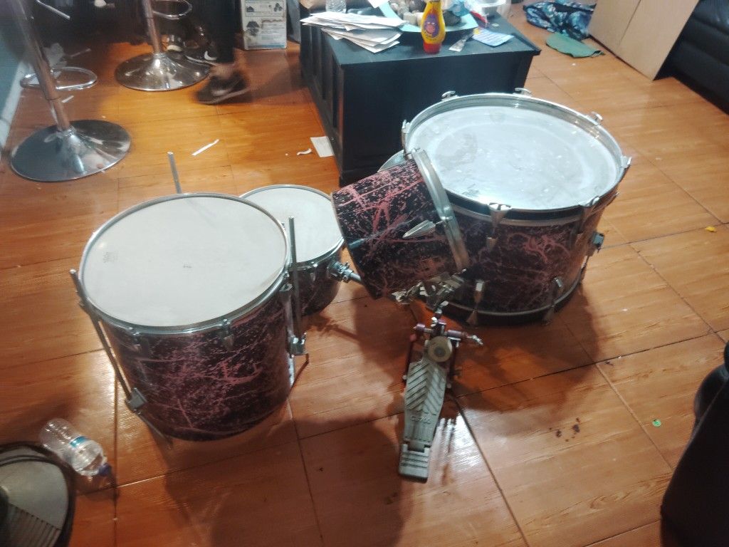 4 Piece REMO Drum Set