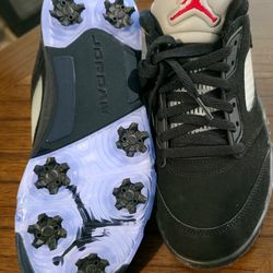 Air Jordan 5 Mens Golf Shoes