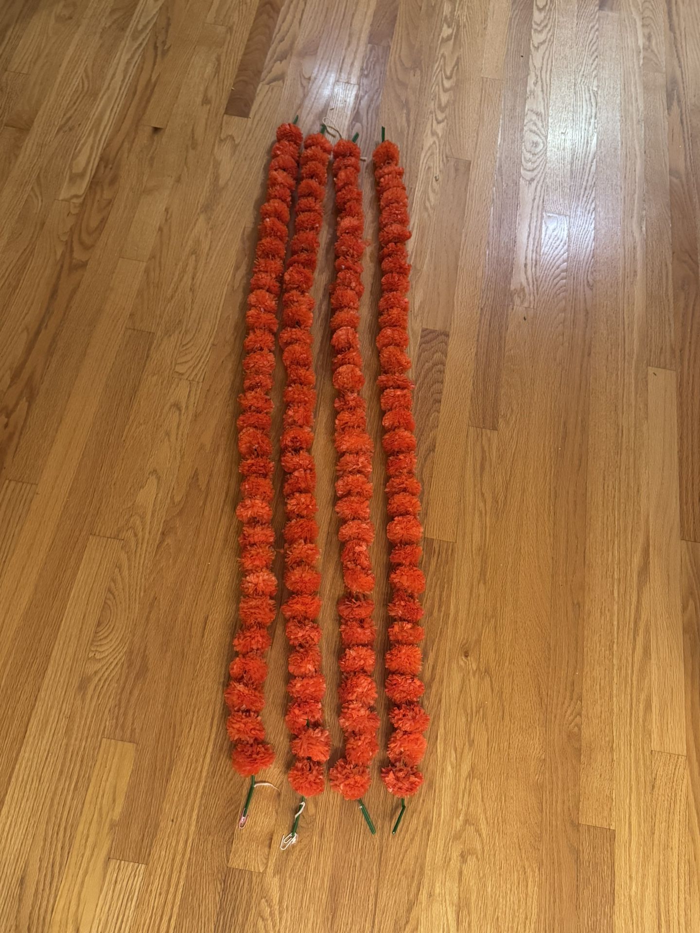 Red Colour Marigold Strings For Sale
