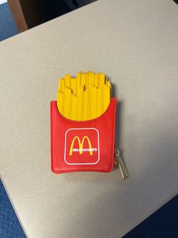 🍟 NEW McDONALD’S FRENCH FRIES ZIP POUCH / COIN PURSE 🍟