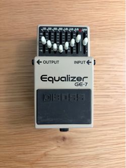 BOSS GE-7 Equalizer Guitar Pedal
