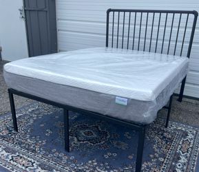 New In A Box 10” Gel Memory Foam FULL Size Mattress ONLY