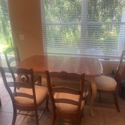 Brown Dining Dinner Table 