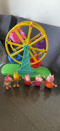 Peppa Pif Fari wheel and friends