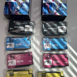 962XL Ink Cartridges for HP Officejet Pro 9010 9015 9018 9020 9025 Printers