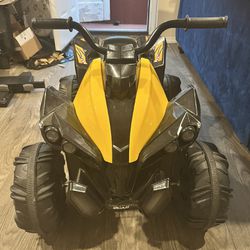 Kid Motorz 12V Monster Quad Powered Ride-On Black 
