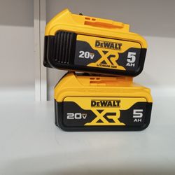 DeWalt New Battery 5ah Two 