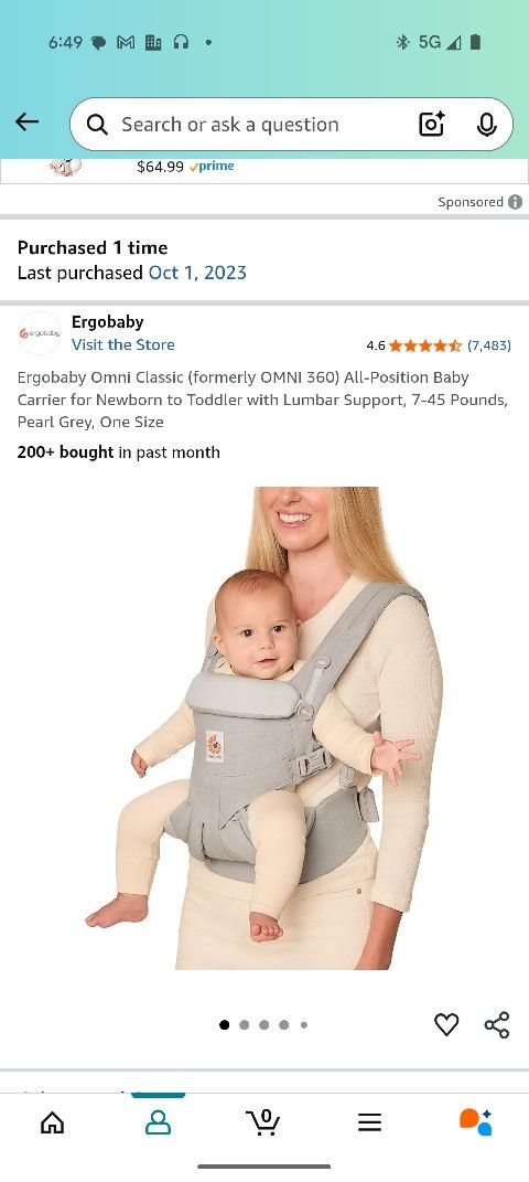 Ergobaby Omni Classic (formerly OMNI 360)