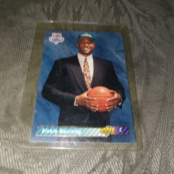 Alonzo Mourning Rookie