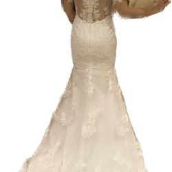  New wedding Gown  Size S 2/4 Brides Dress 