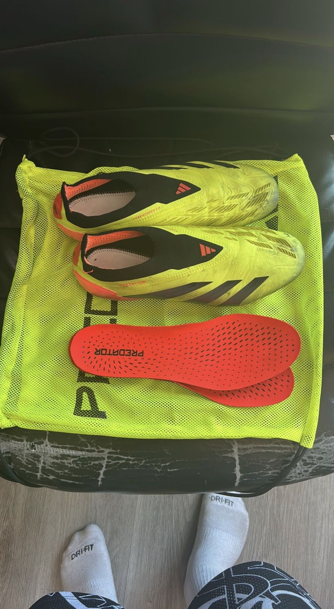 Adidas Predator LL energy Citrus Size 9