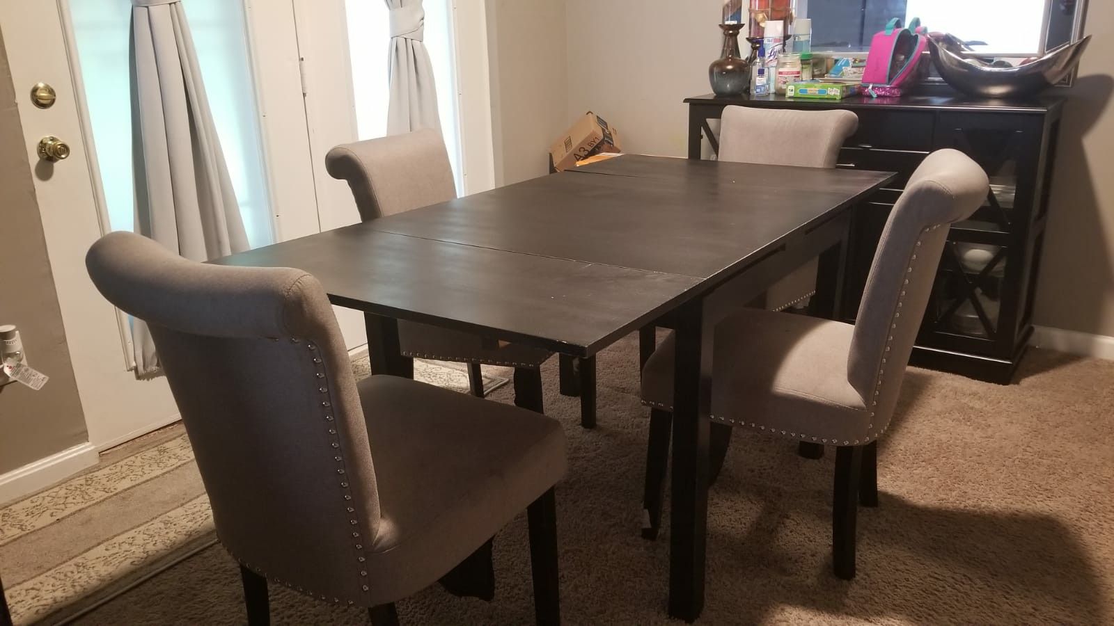 Dinning table and chairs