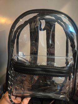 Mini Clear backpack