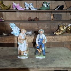 Vintage HOMCO #1409 PORCELAIN FIGURINES