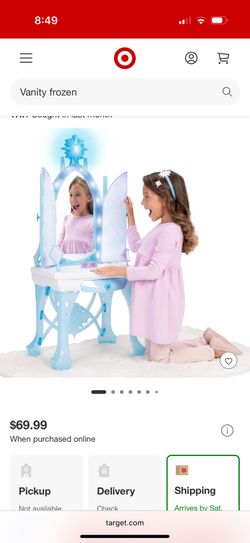 Frozen Vanity $35
