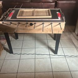 Foosball Table , Pool, Ping Pong, Chess Checkers, Air Hockey, 