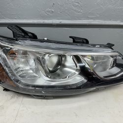 Headlamp 2019 Chevy Sonic