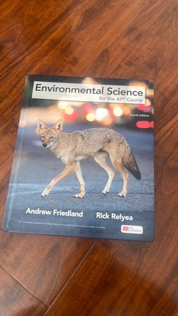 Environmental Science for the AP Course Fourth Edition