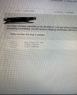 Supreme Box Logo Sleeve